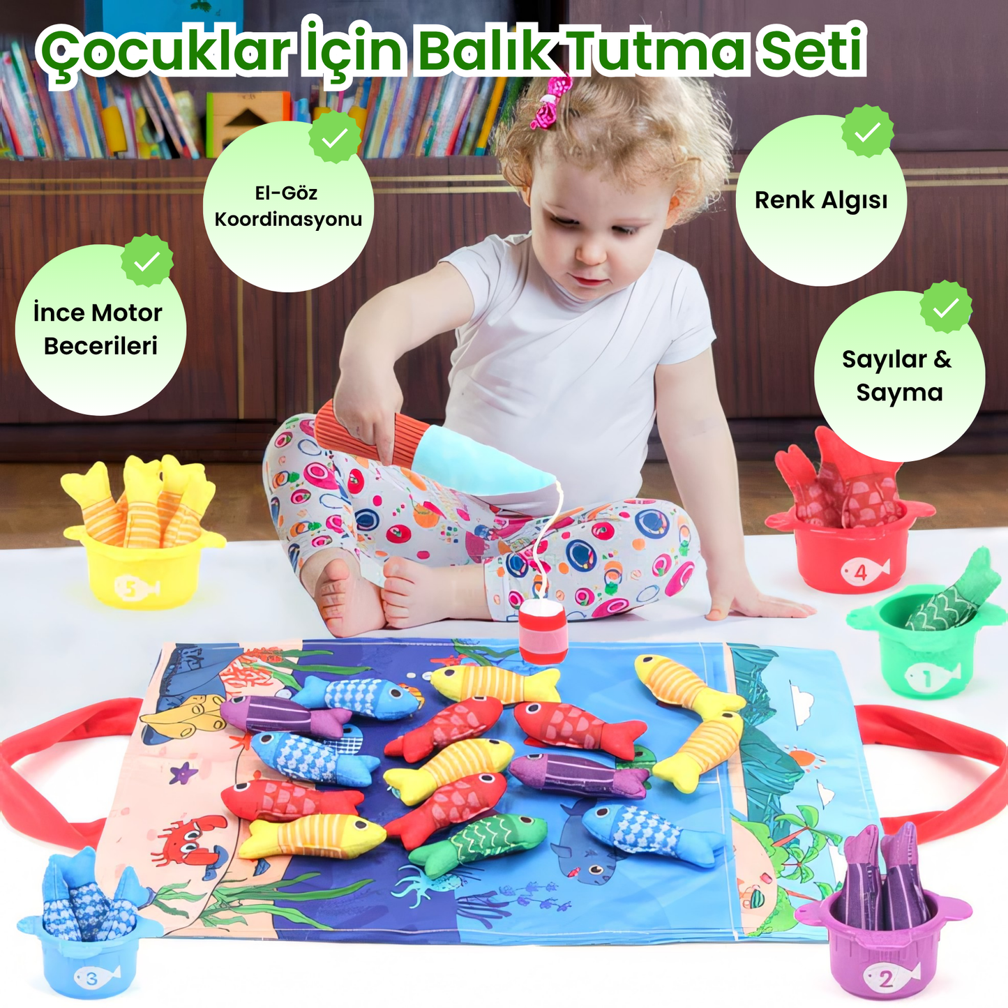 Eğlenceli Balıkçı Seti