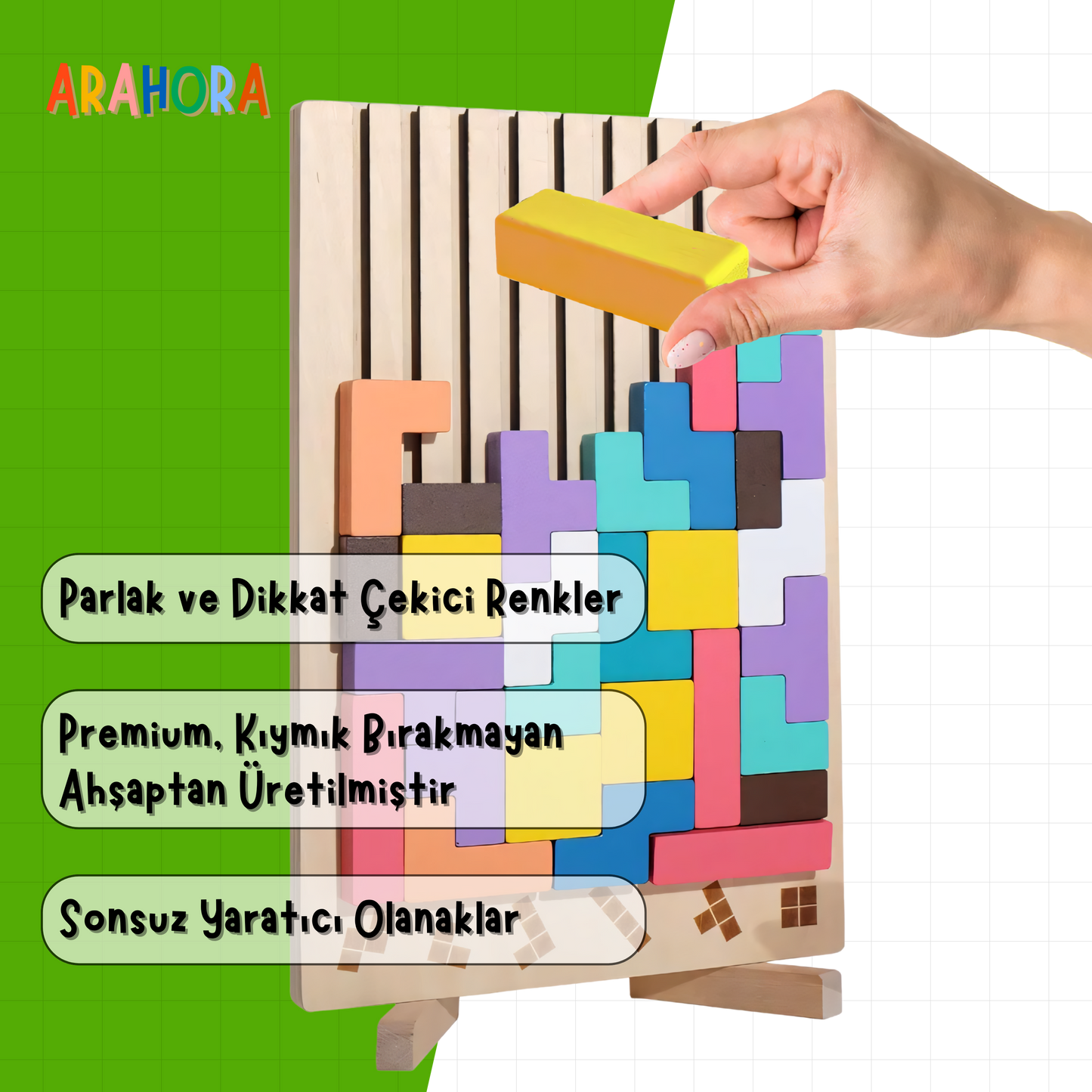 Ahşap Tetris