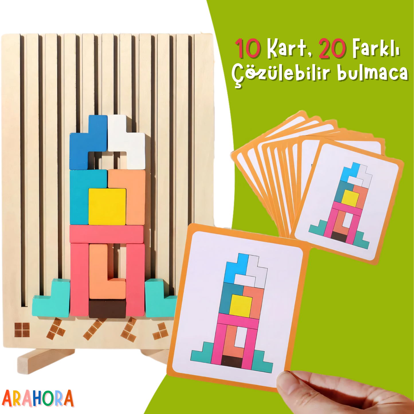 Ahşap Tetris