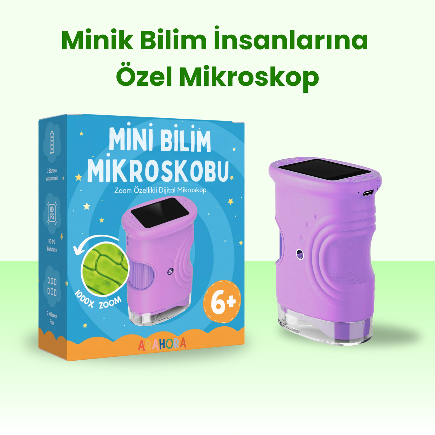 Mini Bilim Mikroskopu
