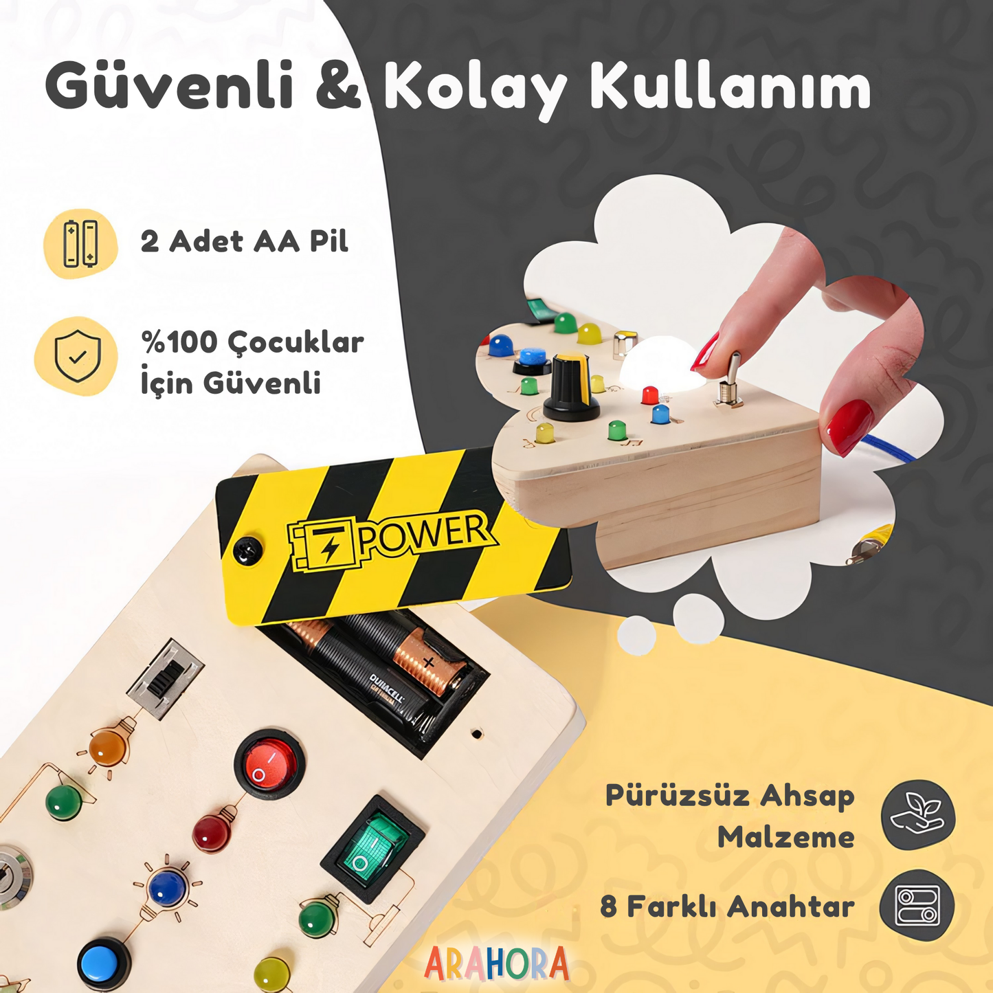 Işıklar ve Düğmeler Oyuncağı