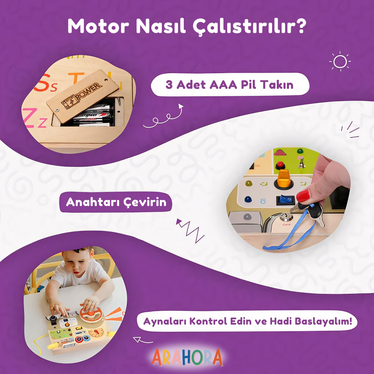 Çocuk Sürüş İstasyonu